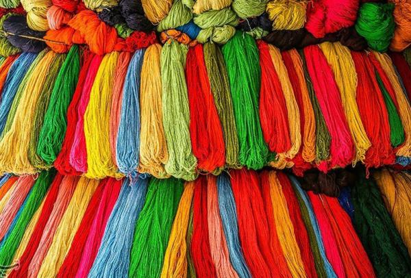 فروشنده بهترین نخ پلی استرویسکوز هندی