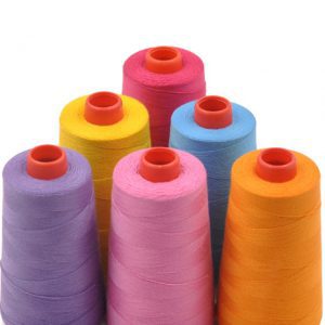 عرضه نخ پنبه رنگی نمره 26 یک لا